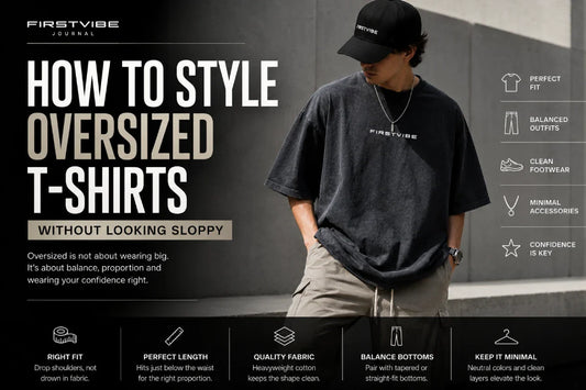 How To Style Oversized T-Shirts Without Looking Sloppy