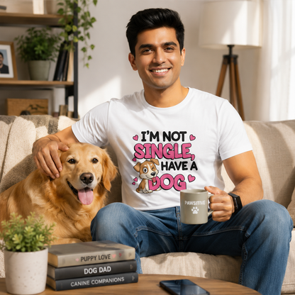Unisex Standard Crew T-Shirt for Dog Lovers